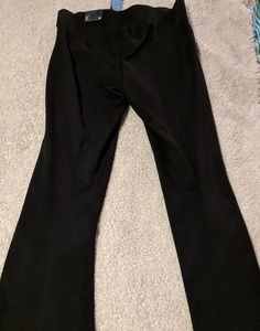 Pull-on Black Trouser